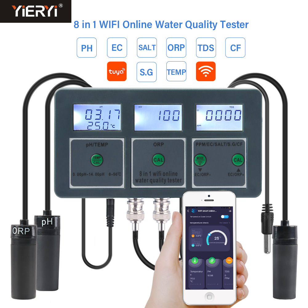 Wifi Tuya Smart Ph Meter Data  - Ec Meter Digital recensie en prijs