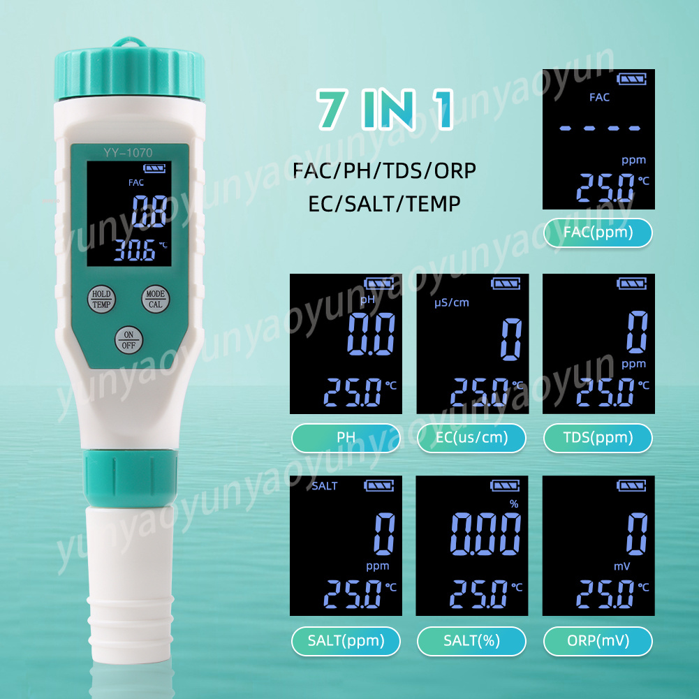 7 in 1 Digitale Waterkwaliteit - Ec Meter Digital recensie en prijs